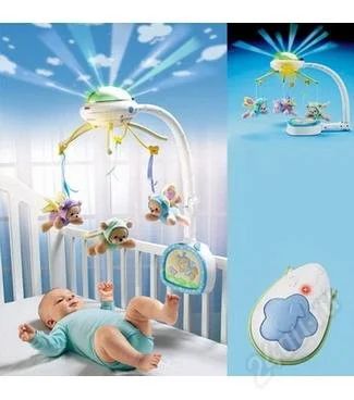 Лот: 1433228. Фото: 1. Музыкальный мобиль в кроватку. Для младенцев