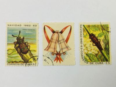 Лот: 23594340. Фото: 1. Рождество. Местные насекомые... Марки