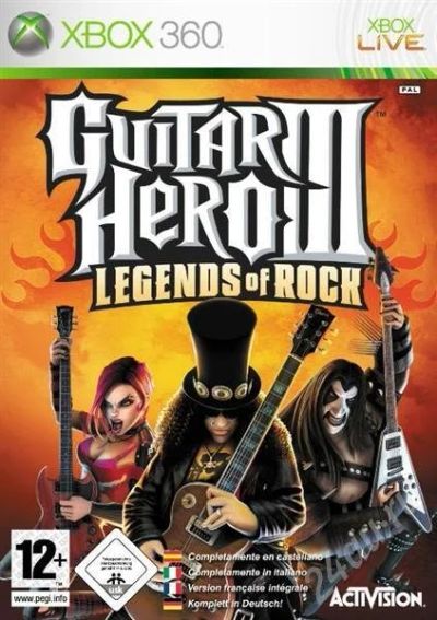 Лот: 259509. Фото: 1. Xbox 360 Guitar Hero III. Игры для консолей