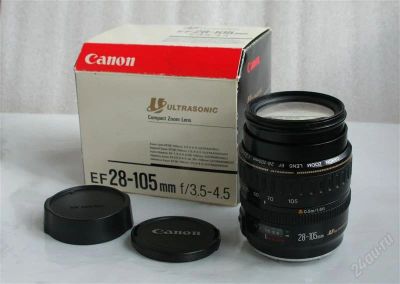 Лот: 1024322. Фото: 1. CANON Zoom Lens EF 28-105/3.5-4... Объективы