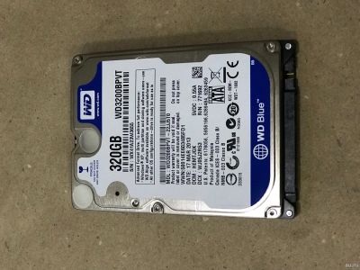 Лот: 13005321. Фото: 1. Western Digital WD Blue Mobile... Жёсткие диски