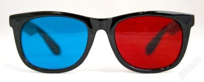 Лот: 365095. Фото: 1. 3d очки для фильмов красно-синие. Другое (тв и видео)