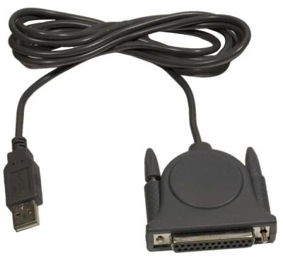 Лот: 5454744. Фото: 1. Кабель-адаптер usb 2.0 на LPT. Шлейфы, кабели, переходники
