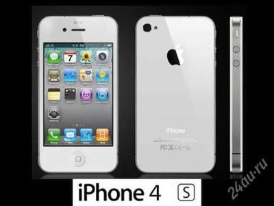 Лот: 1402705. Фото: 1. Iphone 4S 64 гб белый бу. Кнопочные мобильные телефоны