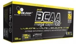 Лот: 7963297. Фото: 1. Olimp BCAA Mega Caps 120 капсул... Спортивное питание, витамины