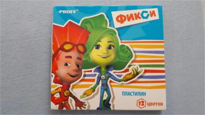 Лот: 8116174. Фото: 1. Новый пластилин, 12 цветов. Для лепки