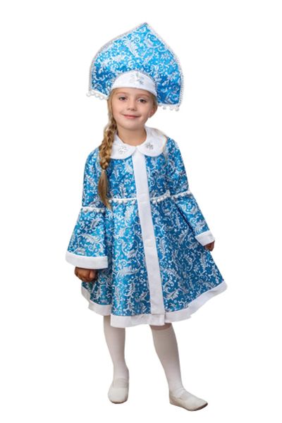 Лот: 12672585. Фото: 1. ДЕтский карнавальный костюм Снегурочка-внучка. Детские карнавальные, праздничные костюмы