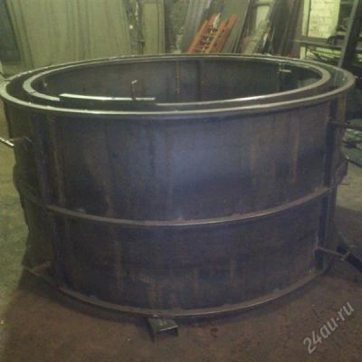 Лот: 2540663. Фото: 1. Форма для изготовления Ж/Б колец... Строительное