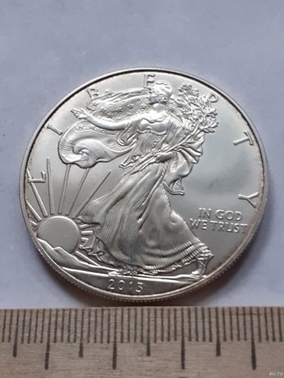 Лот: 18286692. Фото: 1. (№11624) США 1 доллар 2013 год... Америка