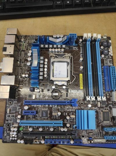 Лот: 14333714. Фото: 1. ASUS P8H67-M EVO. Материнские платы