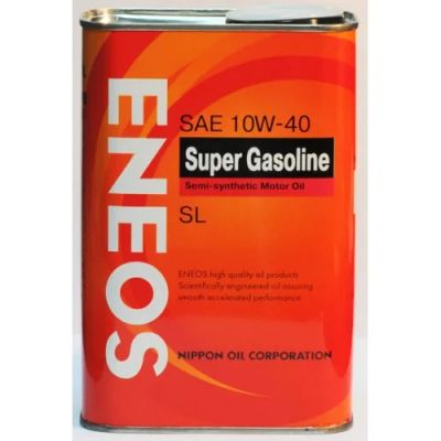 Лот: 4742959. Фото: 1. ENEOS 10W-40 Super Gasoline 4л. Масла, жидкости