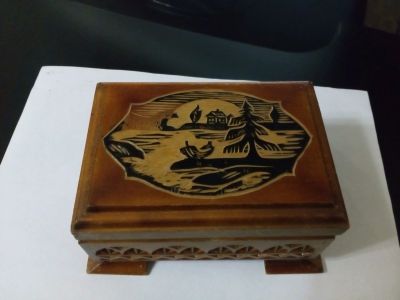 Лот: 15778655. Фото: 1. Шкатулка под драгоценности. Шкатулки