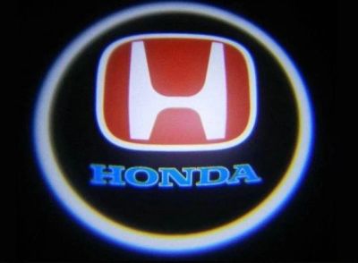 Лот: 4148516. Фото: 1. Проекция логотипа в двери Honda... Другое (оснащение, оборудование, аксессуары)