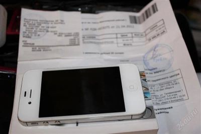 Лот: 1264000. Фото: 1. iPhone 4s 16gb white ростест. Смартфоны