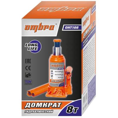 Лот: 25612624. Фото: 1. Домкрат гидравлический Ombra OHT108... Домкраты