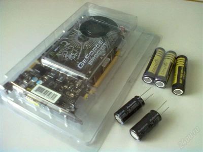 Лот: 2677327. Фото: 1. XFX GeForce 9800GT. Видеокарты