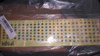 Лот: 8742351. Фото: 1. Наклейки ноты на гриф гитары. Другое (музыкальные инструменты и оборудование)