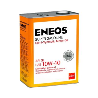 Лот: 20068222. Фото: 1. ENEOS Super Gasoline 10w40 SL... Масла, жидкости