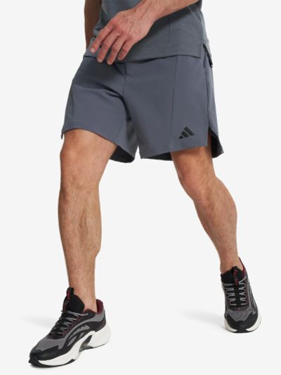 Лот: 25321317. Фото: 1. Шорты мужские adidas, Серый. Шорты