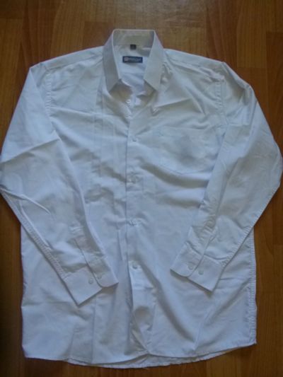 Лот: 11954355. Фото: 1. Рубашка белая. Рубашки, блузки, водолазки