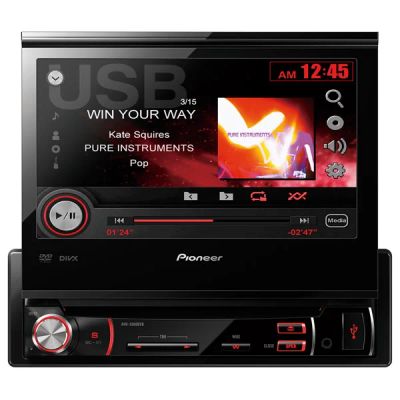 Лот: 3064075. Фото: 1. Ресивер-DVD Pioneer AVH-3500DVD... Автомагнитолы