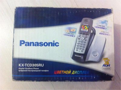 Лот: 7765830. Фото: 1. Телефон Panasonic KX-TCD305RU. DECT и радиотелефоны