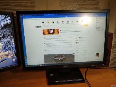 Лот: 18549784. Фото: 1. 22" Монитор Acer V223WE. ЖК-мониторы