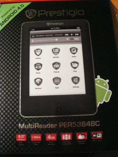 Лот: 3951982. Фото: 1. Электронная книга Prestigio MultiReader... Электронные книги