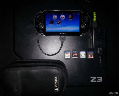 Лот: 9791432. Фото: 1. PS Vita 3.63 24gb +7 игр в комплекте. Игровые приставки, консоли