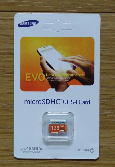 Лот: 7952780. Фото: 1. Карта памяти Samsung microSDHC... Карты памяти