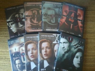 Лот: 4020671. Фото: 1. DVD диски Секретные материалы. Видеозаписи, фильмы