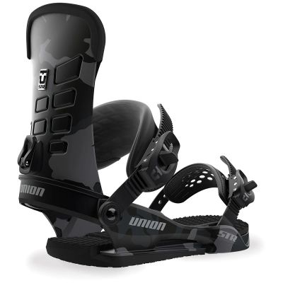 Лот: 12531733. Фото: 1. Сноуборд крепления Union STR black-camo... Крепления