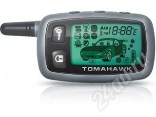 Лот: 4152869. Фото: 1. Брелок для авто сигнализации Tomahawk... Автомобильные сигнализации