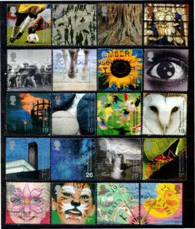 Лот: 25857234. Фото: 1. Англия 2000-01_Н9. Марки