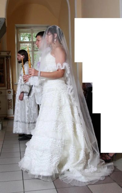 Лот: 8474462. Фото: 1. Венчальное (свадебное платье... Свадебные платья