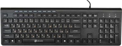 Лот: 15188412. Фото: 1. Клавиатура Oklick 480M Black USB... Клавиатуры и мыши