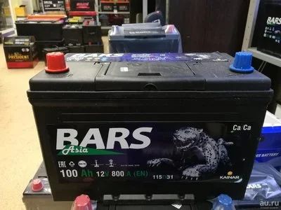 Лот: 11482726. Фото: 1. Аккумулятор автомобильный BARS... Аккумуляторы