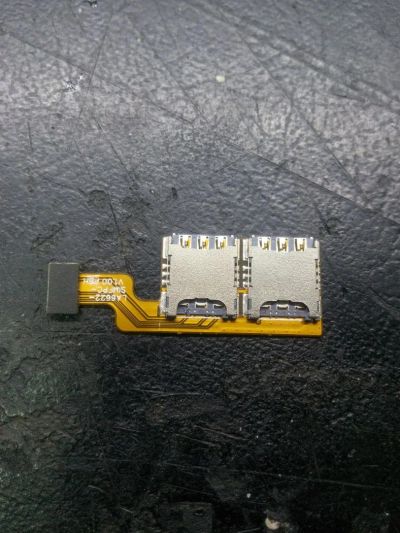 Лот: 10915418. Фото: 1. Шлейф с сим-коннекторами Vertex... Шлейфы, разъёмы
