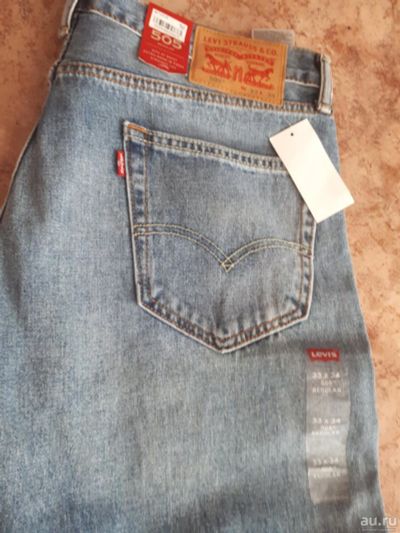 Лот: 10021881. Фото: 1. Джинсы Levi's 505 (оригинал) с... Брюки, джинсы, шорты