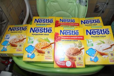 Лот: 9076364. Фото: 1. Каша безмолочная Nestle. Цена... Детское питание