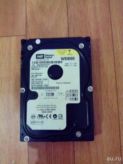 Лот: 9186946. Фото: 1. Жесткий диск Western Digital 800... Жёсткие диски (HDD)