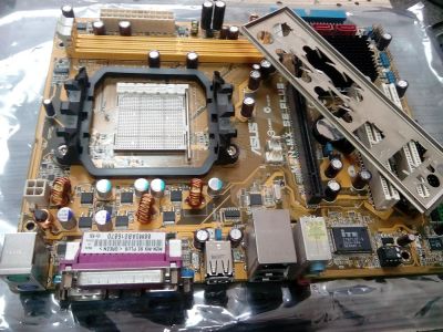 Лот: 10634967. Фото: 1. Материнская плата Asus M2N-MX... Материнские платы