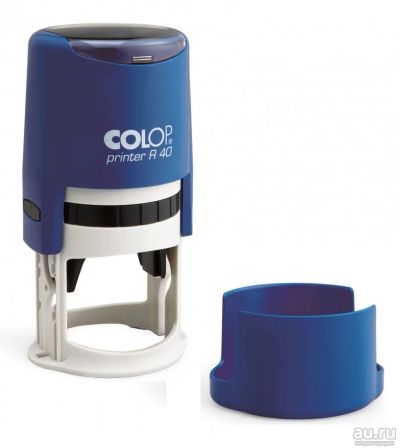 Лот: 13989315. Фото: 1. Colop printer R40 (d 42 мм, кобальт... Печати, штампы, оснастки