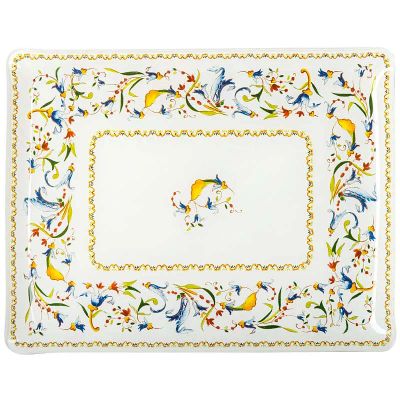 Лот: 24941852. Фото: 1. Поднос Gien Toscana 37x28,3см. Предметы сервировки