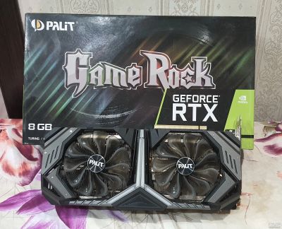 Лот: 17860897. Фото: 1. Palit GeForce RTX 2070 Super GameROCK. Видеокарты