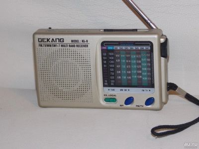 Лот: 7724947. Фото: 1. Радио FM-AM карманное, работает... Тюнеры, радиоприёмники