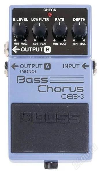 Лот: 849771. Фото: 1. Bass Chorus CEB-3. Гитарные эффекты и комбоусилители