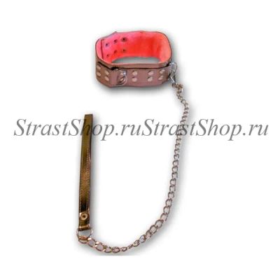 Лот: 19967082. Фото: 1. Ошейник Sittabella с красным мехом... Игрушки