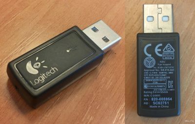 Лот: 13848746. Фото: 1. Новый Logitech C-U0011 USB receiver... Клавиатуры и мыши
