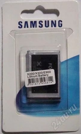 Лот: 1706695. Фото: 1. Аккумулятор Samsung X200/E900... Аккумуляторы